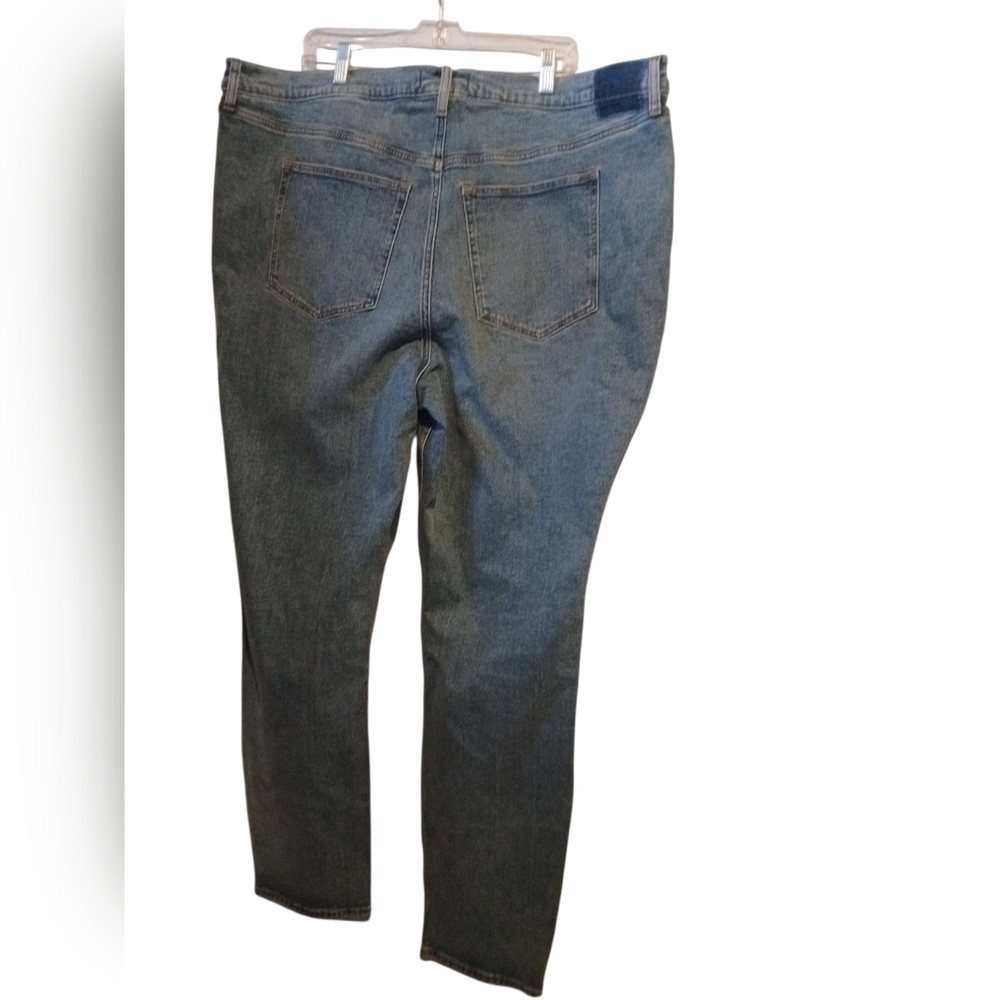 Abercrombie & Fitch Curve Love Women's Skinny Jeans in Blue 36 22 - Picture 5 of 7